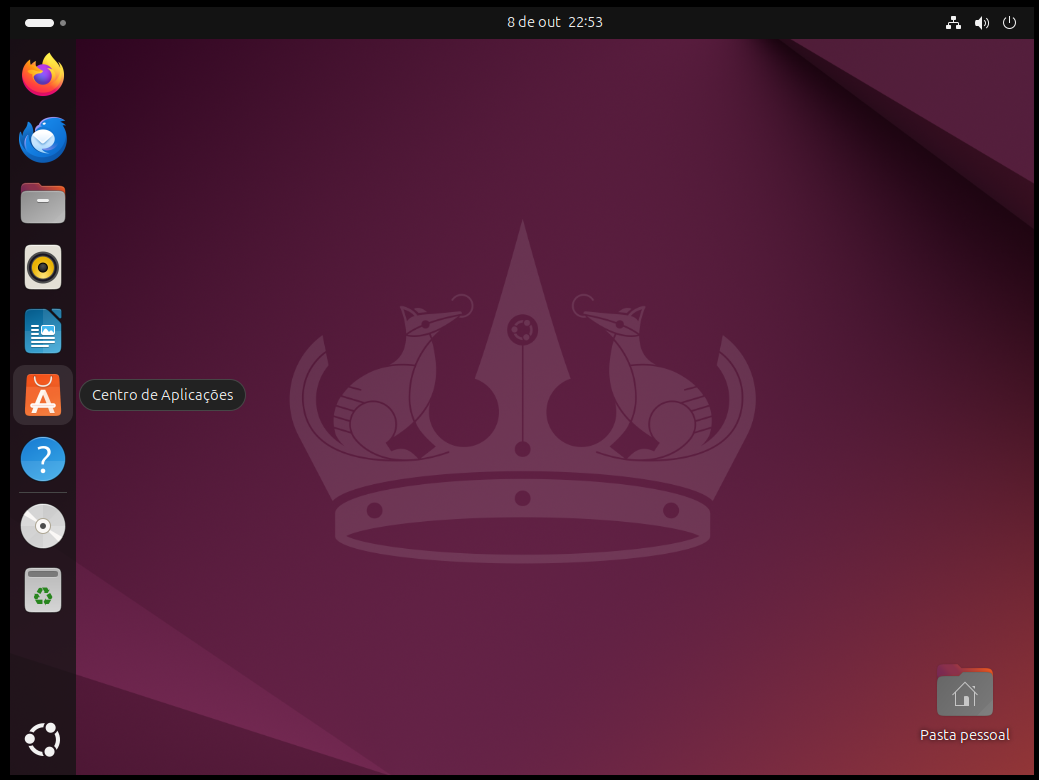 centro de aplicacoes ubuntu