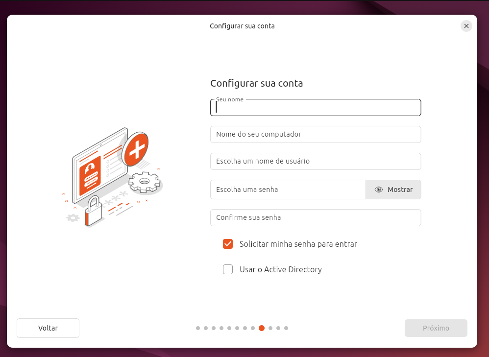 ubuntu informacoes usuario